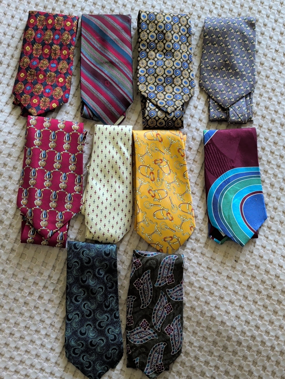 DESIGNER VINTAGE Mens Ties *Bundle*
